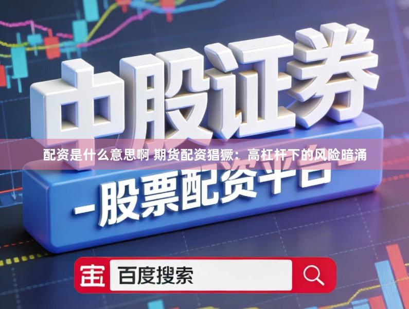 配资是什么意思啊 期货配资猖獗：高杠杆下的风险暗涌