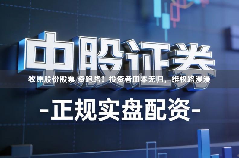 牧原股份股票 资跑路！投资者血本无归，维权路漫漫