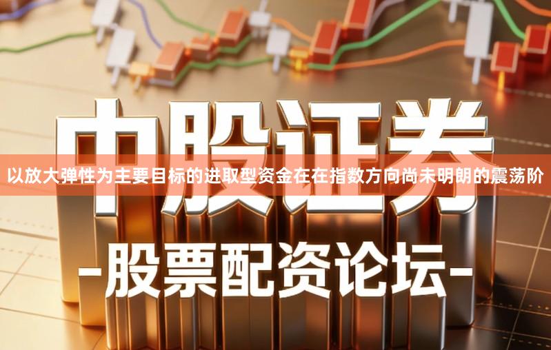以放大弹性为主要目标的进取型资金在在指数方向尚未明朗的震荡阶