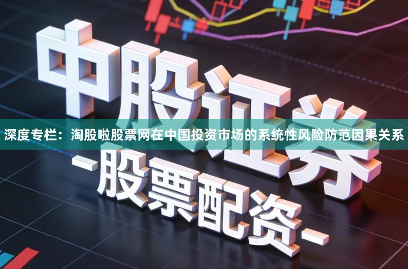 深度专栏：淘股啦股票网在中国投资市场的系统性风险防范因果关系