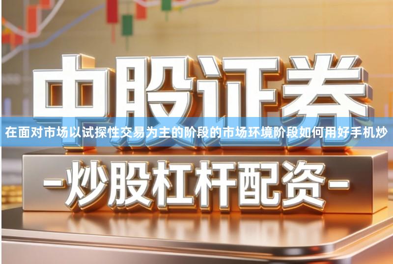 在面对市场以试探性交易为主的阶段的市场环境阶段如何用好手机炒