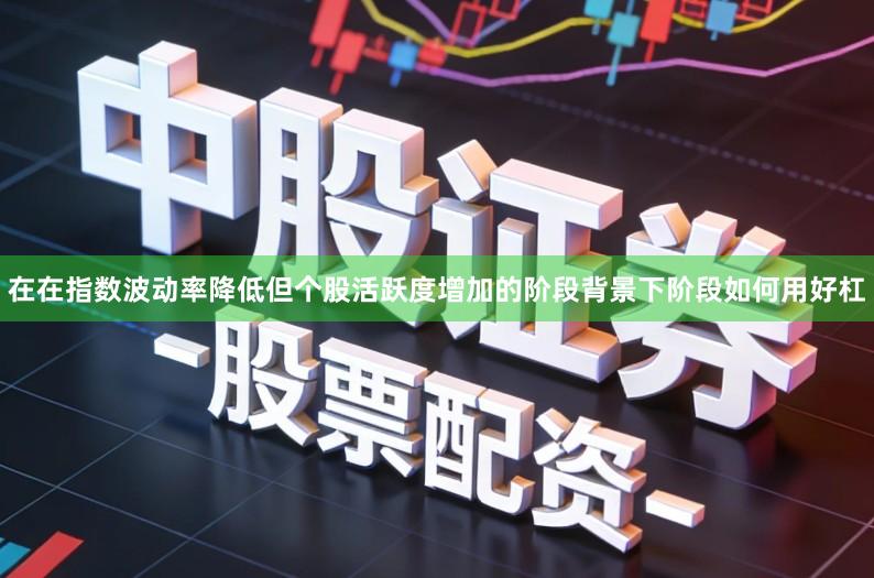在在指数波动率降低但个股活跃度增加的阶段背景下阶段如何用好杠